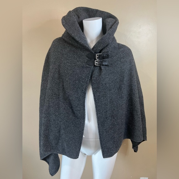 RALPH LAUREN Herringbone Cape